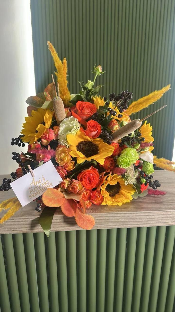 Autumn creative bunch | ծաղիկներ, ծաղկեպսակներ, բույսեր Երևան