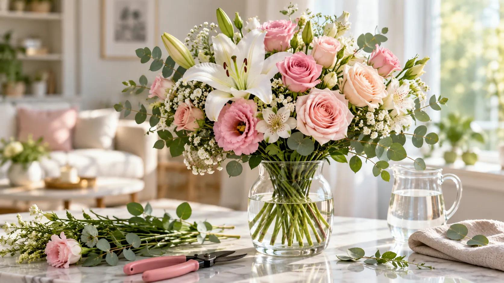 How to keep the bouquet fresh for a long time?